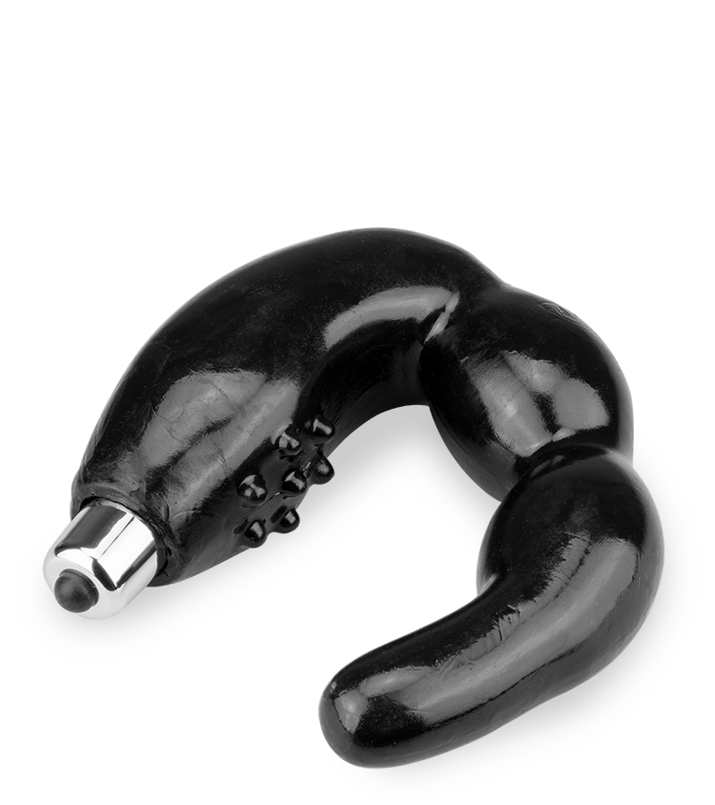 Schwarzer Prostata-Stimulator B-Man