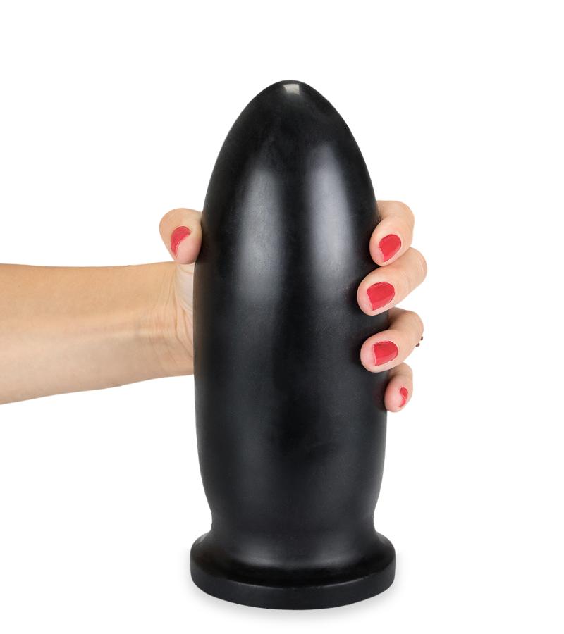 Schwarzer XXL-Buttplug