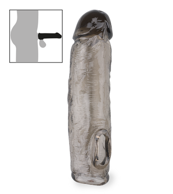 Schwarzes gerilltes Penissleeve Zeus