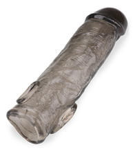 Laden Sie das Bild in den Galerie-Viewer, Schwarzes gerilltes Penissleeve Zeus