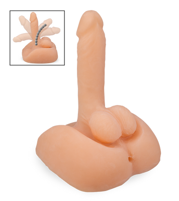 Silikondildo mit Innenskelett