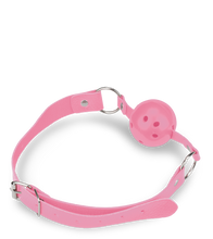 Laden Sie das Bild in den Galerie-Viewer, SM-Ballknebel mit Luftlöchern