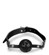 Laden Sie das Bild in den Galerie-Viewer, SM-Ballknebel mit Luftlöchern