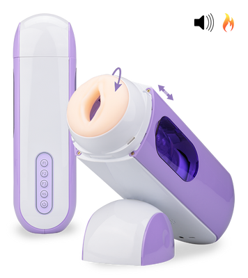 Stoßmasturbator mit Bluetooth Beatbox