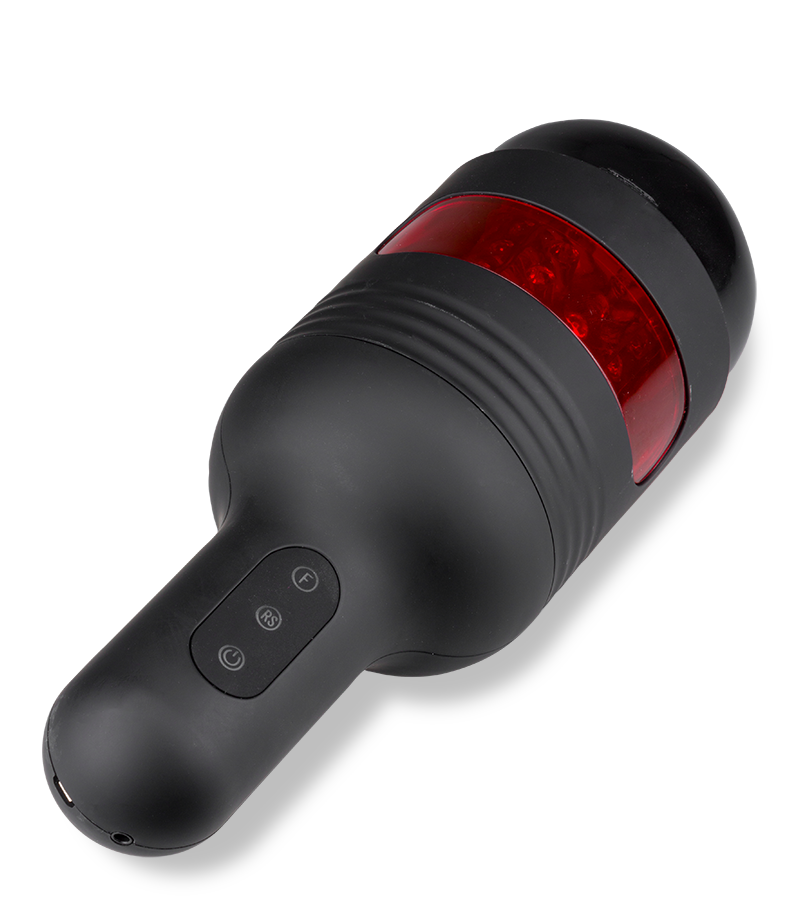 Stoßmasturbator mit Rotation Bell