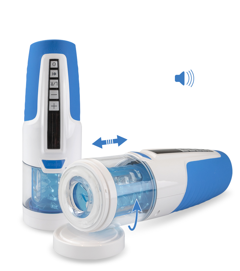 Stoßmasturbator mit Rotation Galaktik