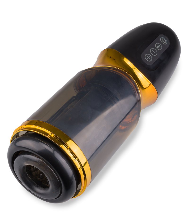 Stoßmasturbator mit Rotation Gust