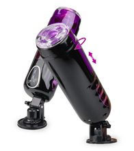 Laden Sie das Bild in den Galerie-Viewer, Stoßmasturbator mit Rotationsfunktion Trainer