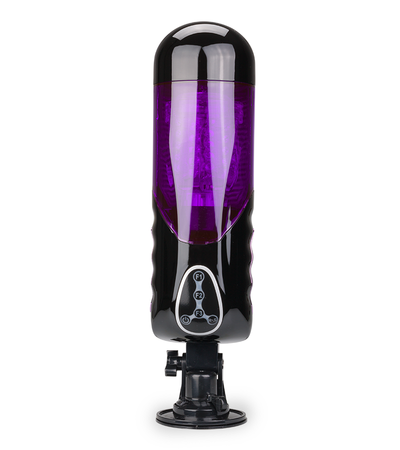 Stoßmasturbator mit Rotationsfunktion Trainer