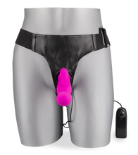 Laden Sie das Bild in den Galerie-Viewer, Strap-On-Rabbit mit Vibration