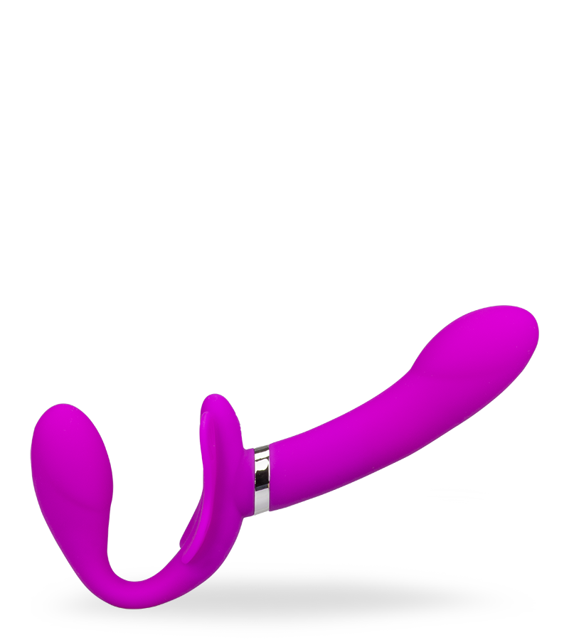 Strapless Strapon mit 12 Modi Butterfly