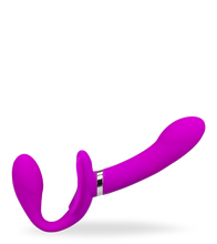 Laden Sie das Bild in den Galerie-Viewer, Strapless Strapon mit 12 Modi Butterfly