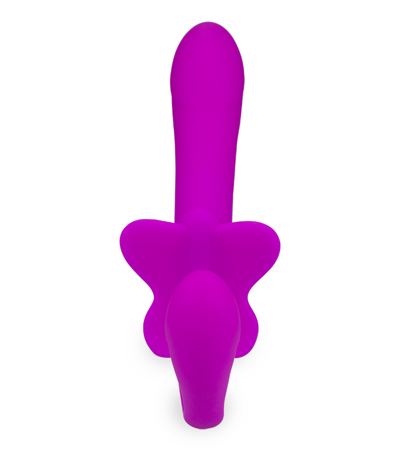 Strapless Strapon mit 12 Modi Butterfly