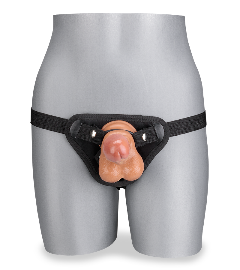 Strapon-Dildo in XL-Länge