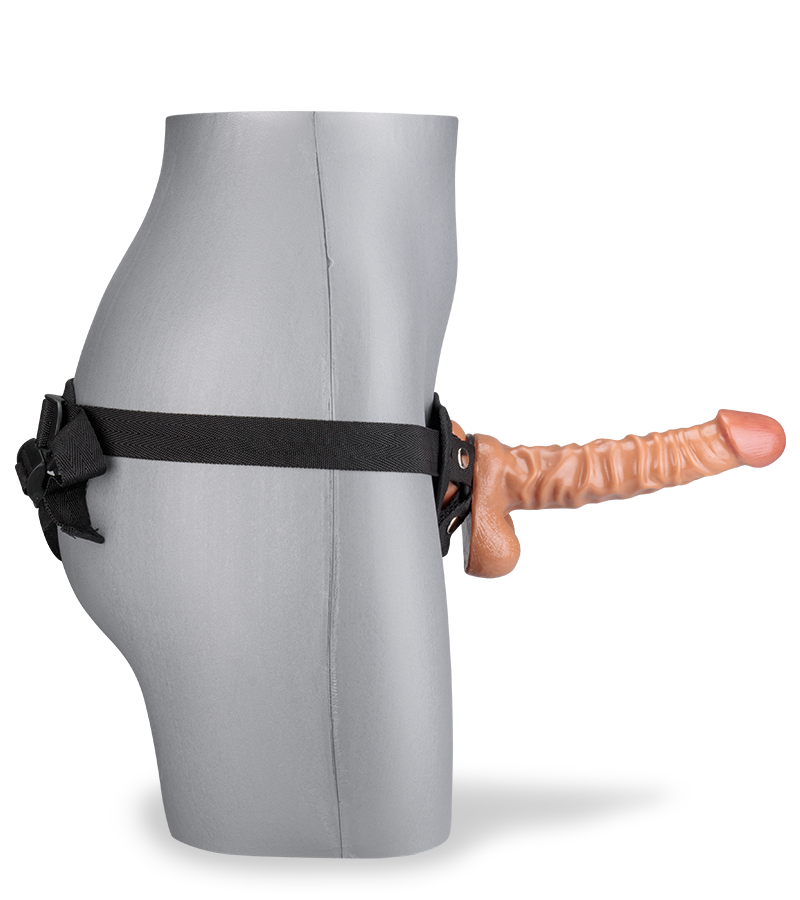 Strapon-Dildo in XL-Länge