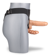 Laden Sie das Bild in den Galerie-Viewer, Strapon mit 2 Dildos und Vibration