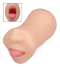 Laden Sie das Bild in den Galerie-Viewer, Taschenmuschi mit Mund und Zunge