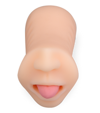 Laden Sie das Bild in den Galerie-Viewer, Taschenmuschi mit Mund und Zunge