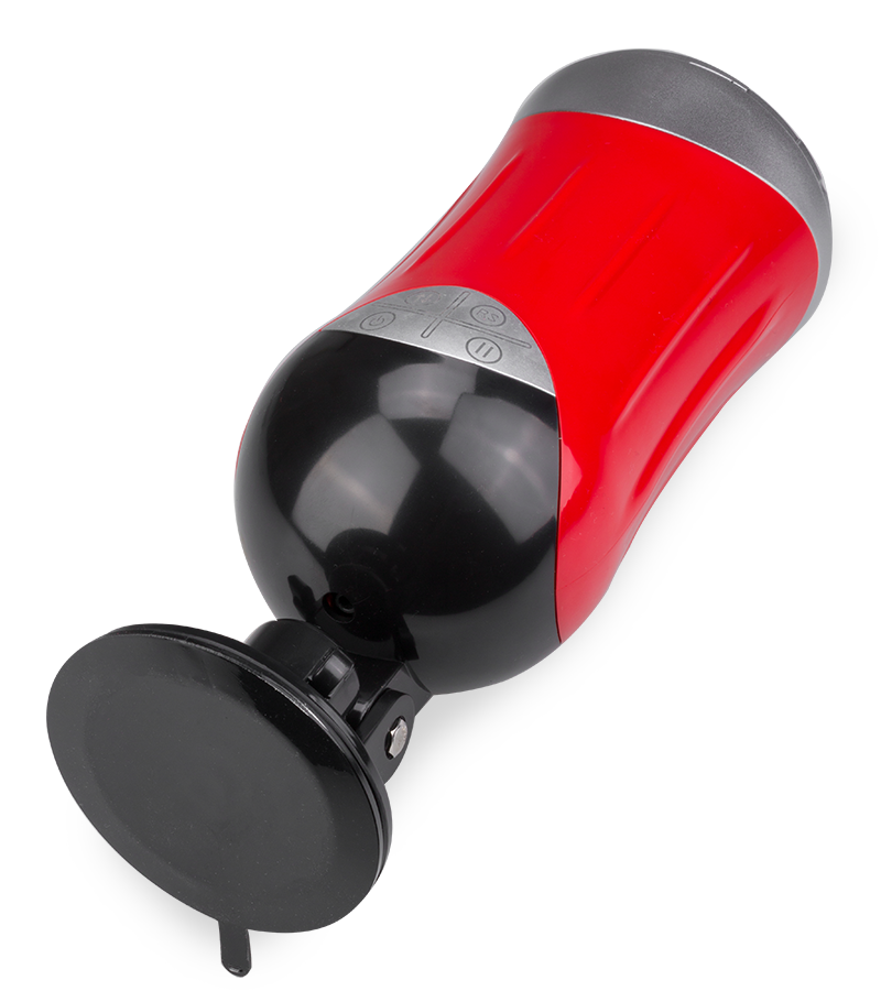 Teleskop-Masturbator mit Stoßfunktion