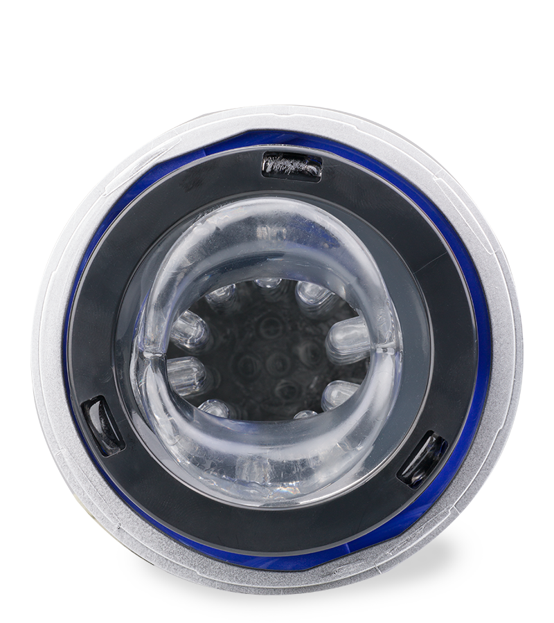 Teleskop-Masturbator mit Stoßfunktion