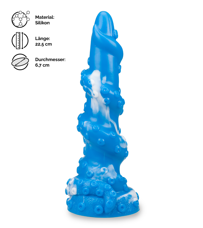 Tentakeldildo mit Saugnapf Cthulhu