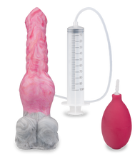 Laden Sie das Bild in den Galerie-Viewer, Tier-Spritzdildo mit Saugnapf Wolf