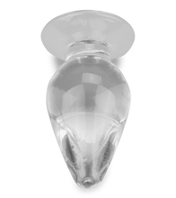 Laden Sie das Bild in den Galerie-Viewer, Transparenter Buttplug mit Saugfuß Softy