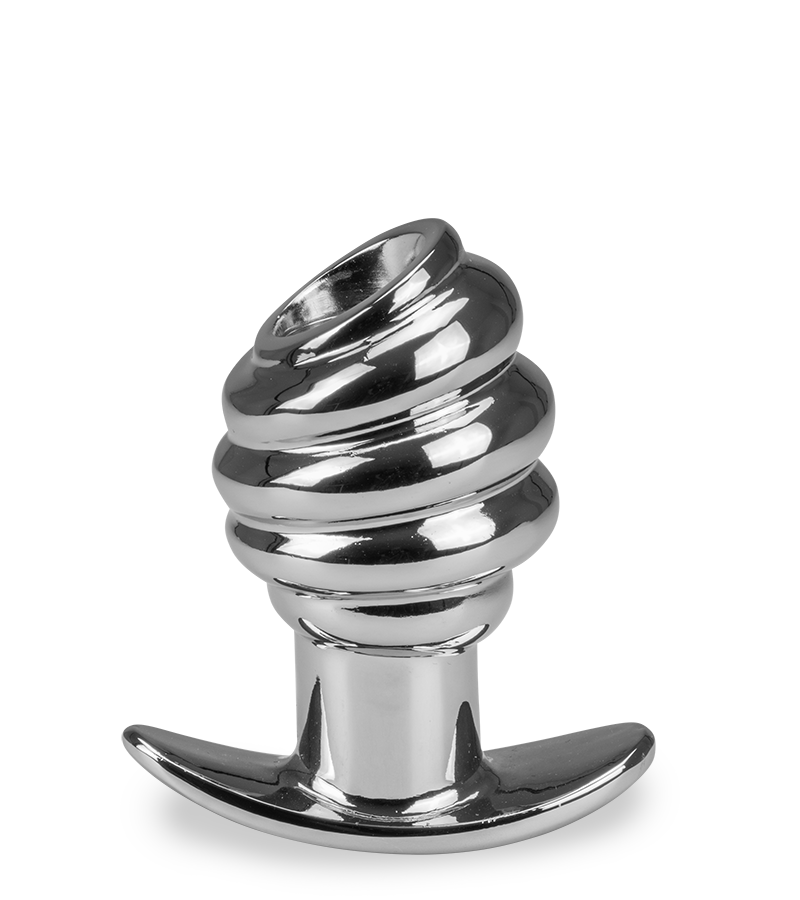 Tunnel-Plug aus Edelstahl Hollow