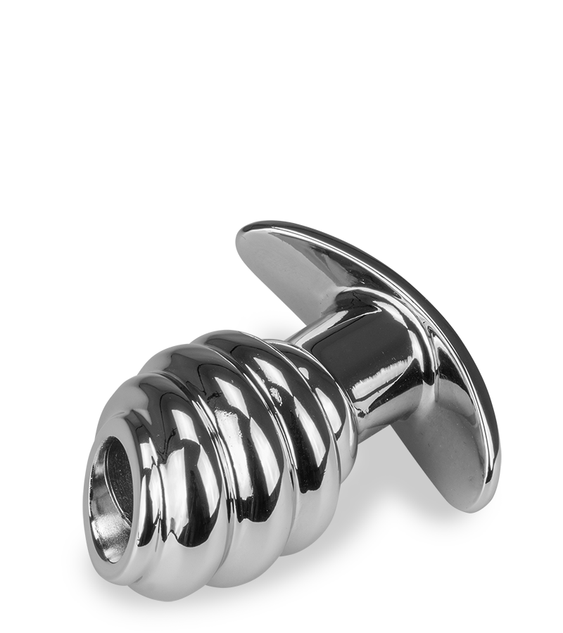 Tunnel-Plug aus Edelstahl Hollow