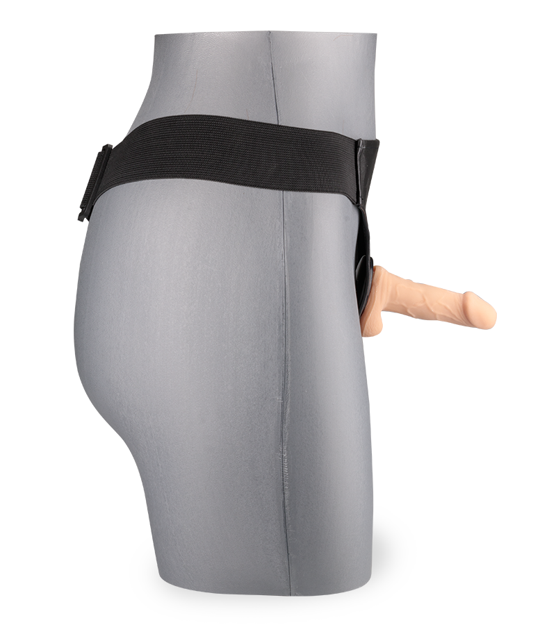 Umschnaller mit zwei kleinen Analdildos