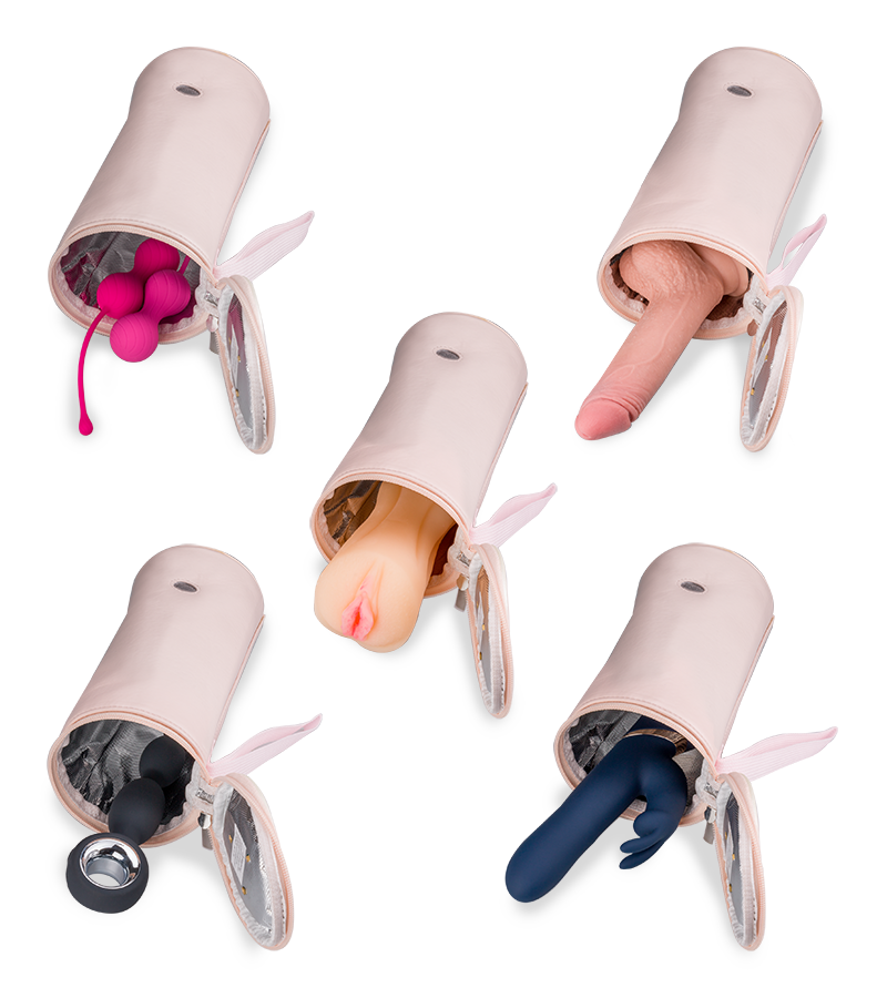 UV-LED-Sterilisator für Sexspielzeug und Menstruationstassen