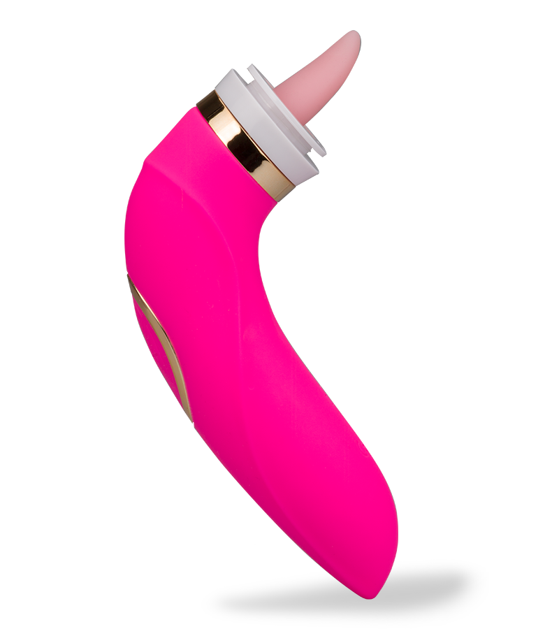 Vagina-Pumpe mit Cunnilingus-Effekt, 2 Aufsätze