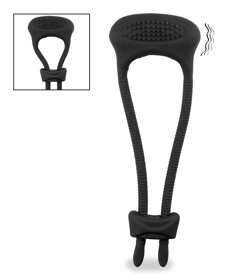 Verstellbarer Cockring mit Vibration