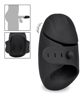 Verstellbarer Masturbator mit Vibration Turbulence