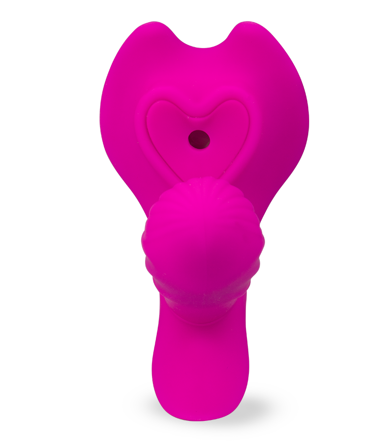 Vibrating Panty mit Druckwellen und Innendildo