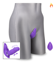 Laden Sie das Bild in den Galerie-Viewer, Vibrating Panty mit Stoßfunktion und Heizung Hilka