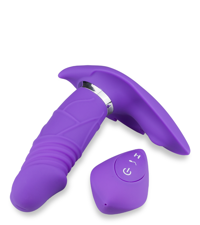 Vibrating Panty mit Stoßfunktion und Heizung Hilka