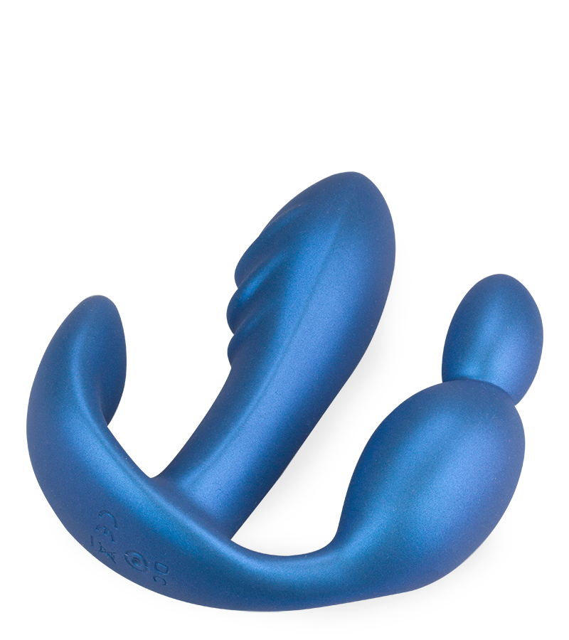 Vibrator mit Dreifach-Stimulation Stay