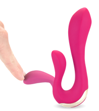 Laden Sie das Bild in den Galerie-Viewer, Vibrator mit Klitorisstimulation 10 Stufen