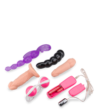 Laden Sie das Bild in den Galerie-Viewer, Vibrator-Set mit 5 Sextoys