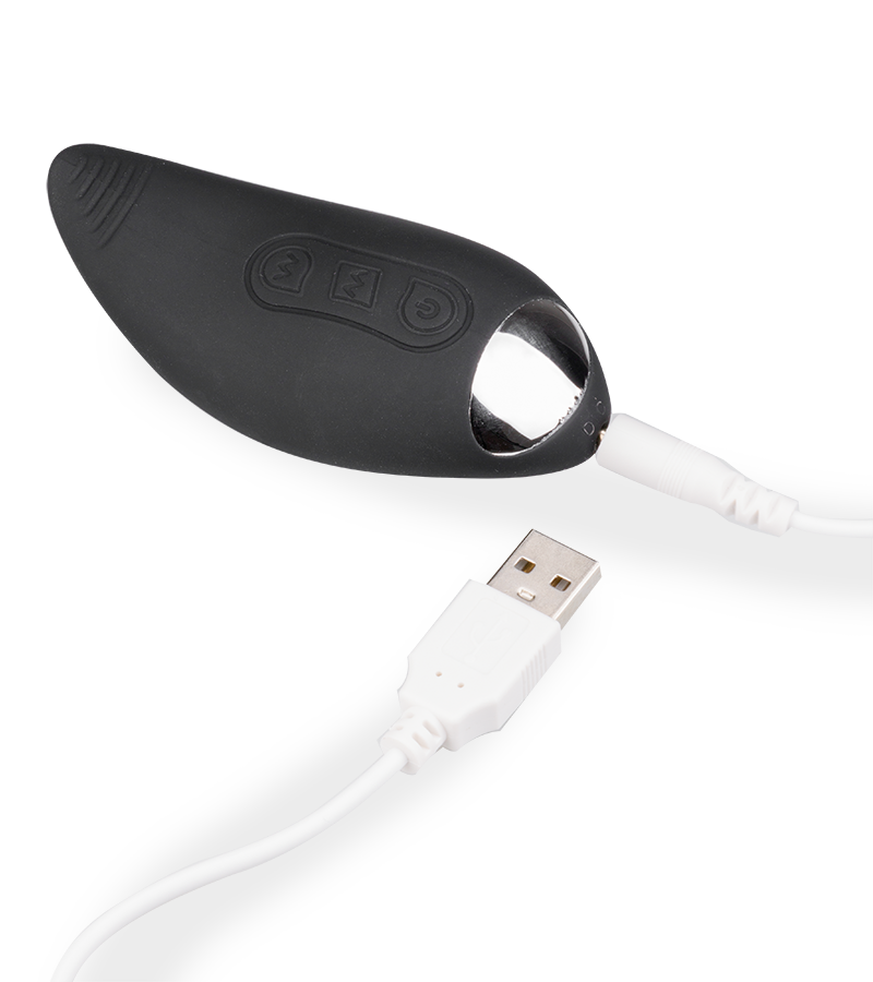 Vibrierende Liebeskugeln mit Klitorisstimulator als Fernbedienung