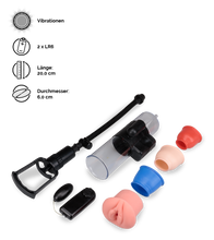 Laden Sie das Bild in den Galerie-Viewer, Vibrierende Penispumpe