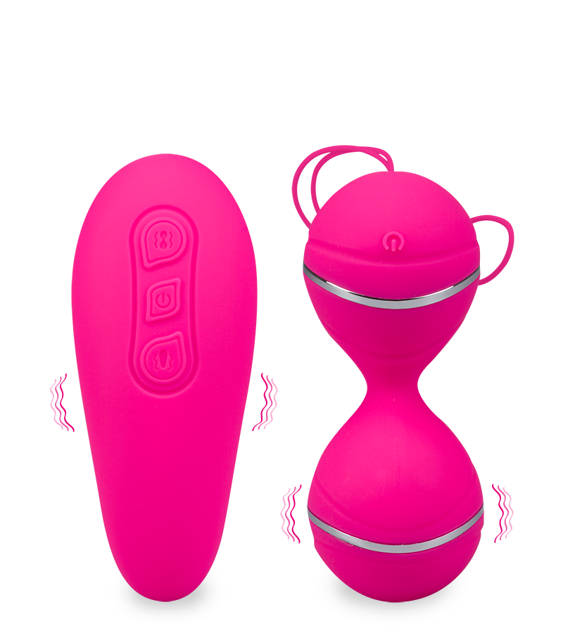 Vibro-Liebeskugeln mit vibrierender Fernbedienung