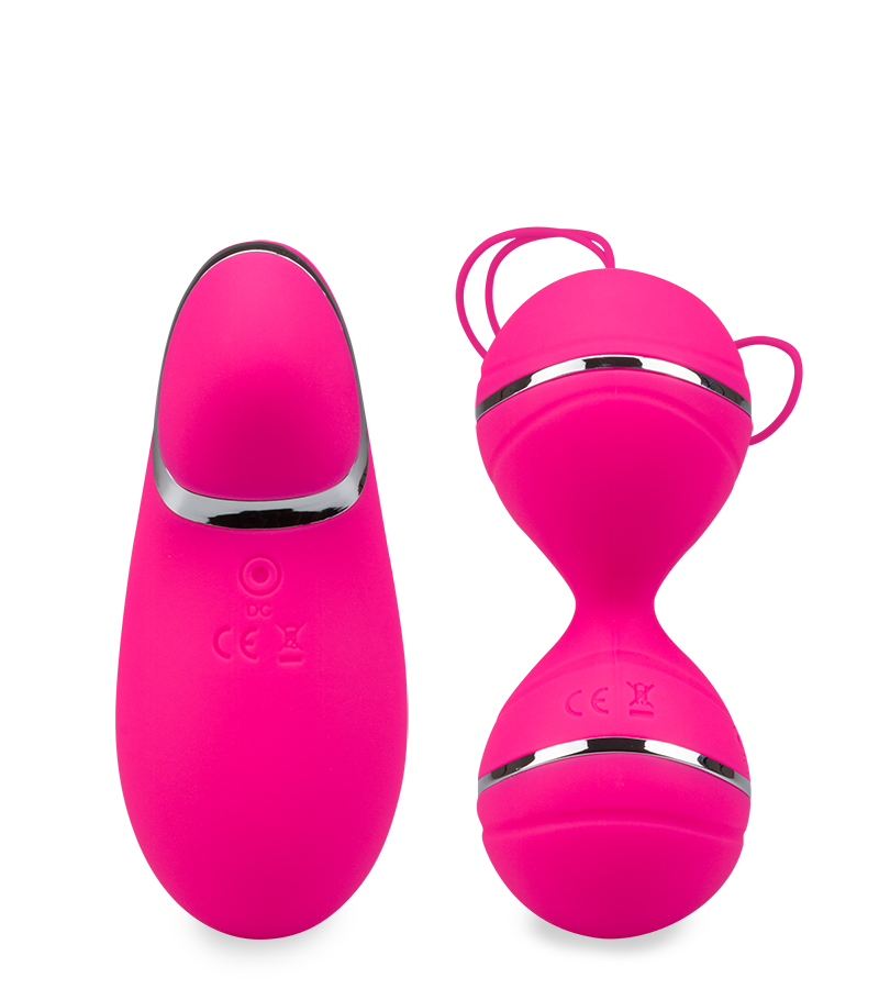 Vibro-Liebeskugeln mit vibrierender Fernbedienung