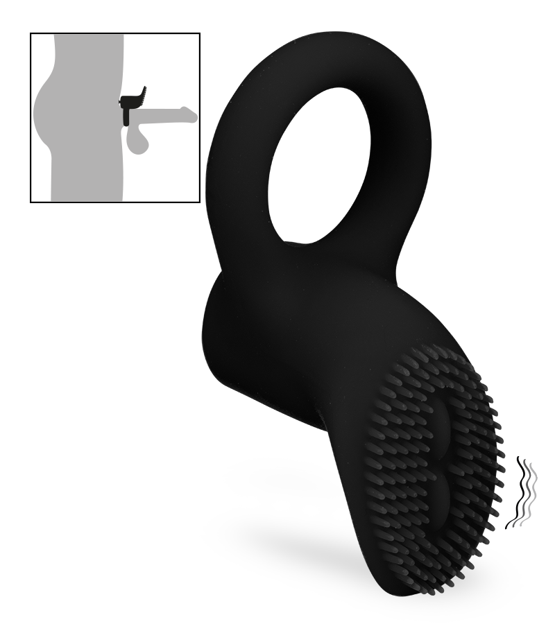 Vibro-Penisring mit Noppen