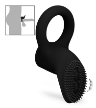 Laden Sie das Bild in den Galerie-Viewer, Vibro-Penisring mit Noppen
