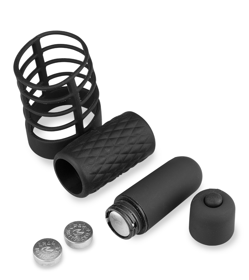 Vibro-Penisring mit Peniskäfig