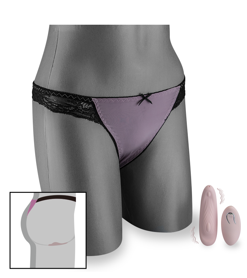 Vibro-String mit Funkfernbedienung