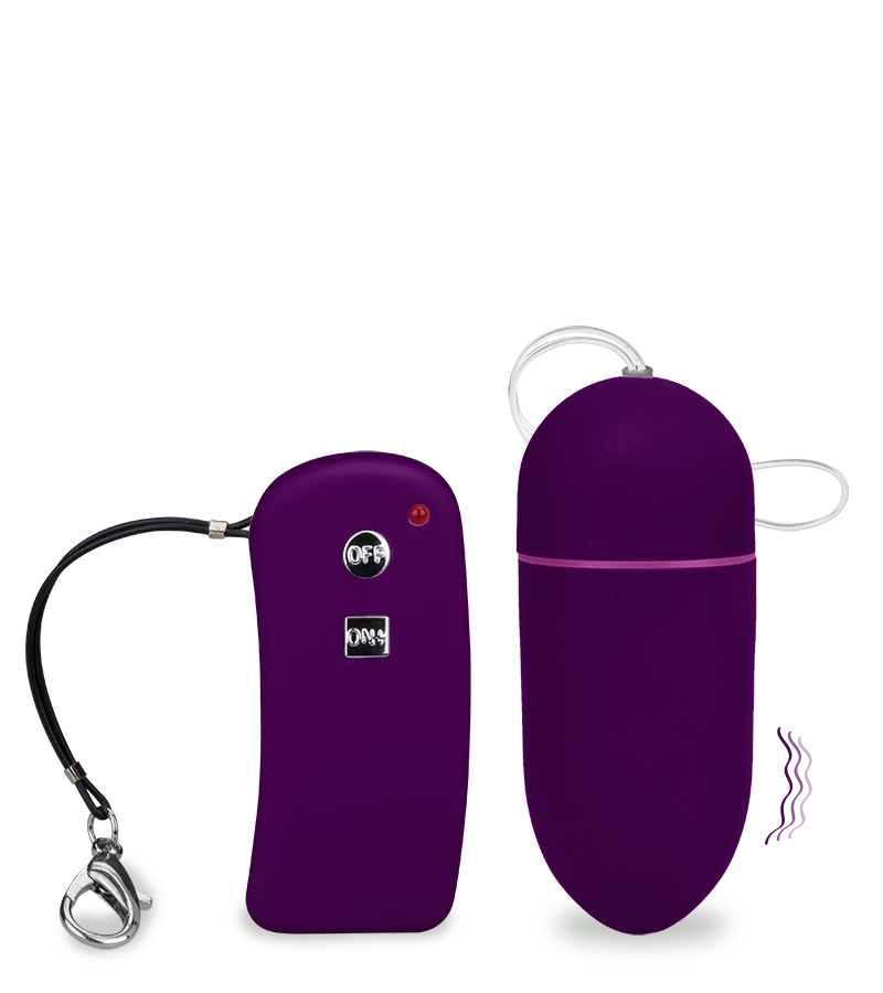 Vibroei mit Fernbedienung Brava - L