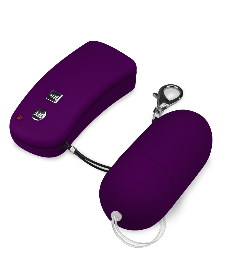 Vibroei mit Fernbedienung Brava - L